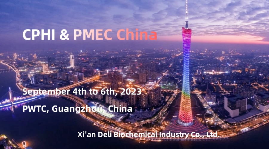 Xi'an Deli Biochemical Industry Co., Ltd. သည် CPHI & PMEC China Exhibition တွင် hydroxypropyl Betadex နှင့် Betadex Sulfobutyl Ether Sodium ကို ပြသခဲ့ပါသည်။