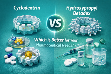 Cyclodextrin နှင့် Hydroxypropyl Betadex - သင့်ဆေးဝါးလိုအပ်ချက်အတွက် ဘယ်ဟာ ပိုကောင်းလဲ။
